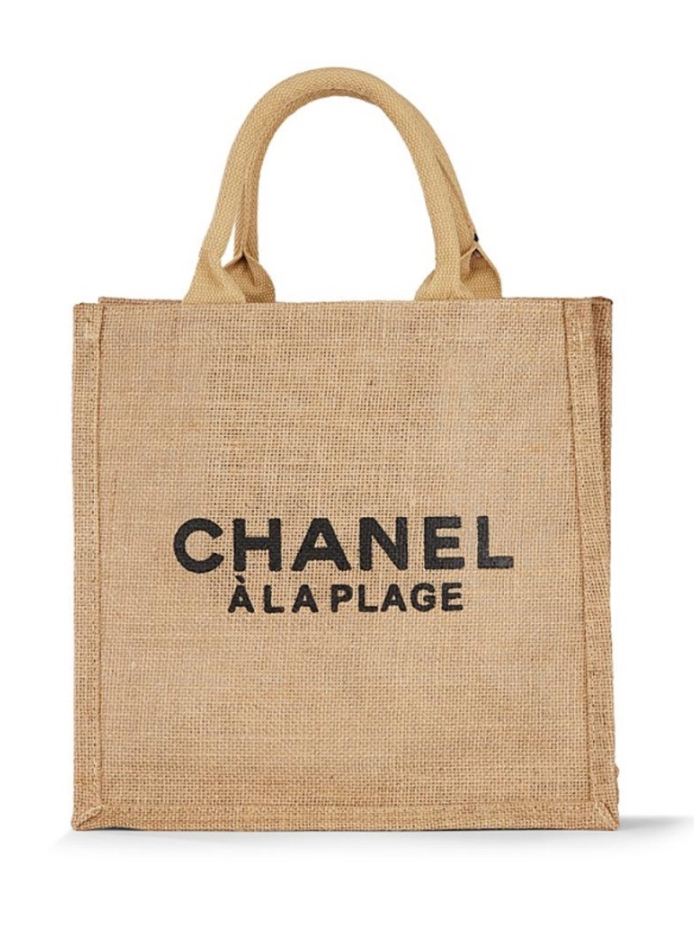 Chanel A La Plage Burlap Tote GWP